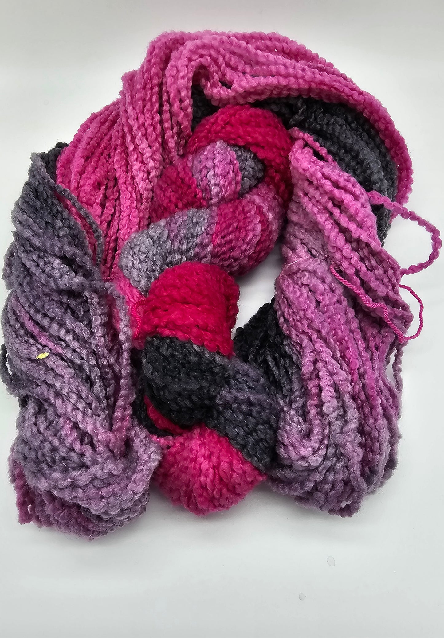 Magenta Steel Bulky Weight Yarn